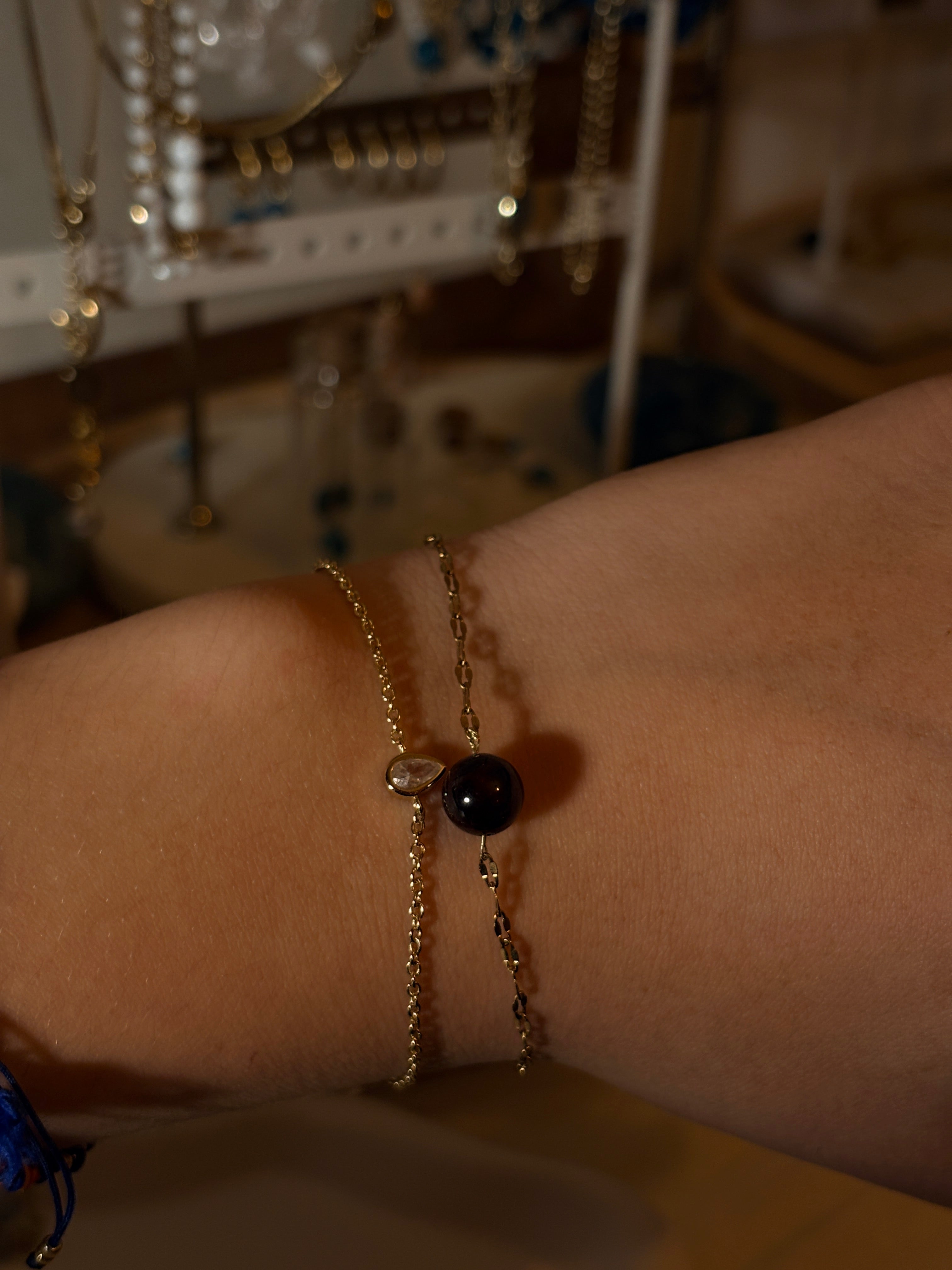 Bracelet en grenat