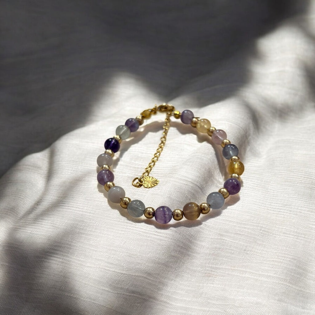 Bracelet en fluorite