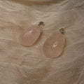 Pendentif quartz rose