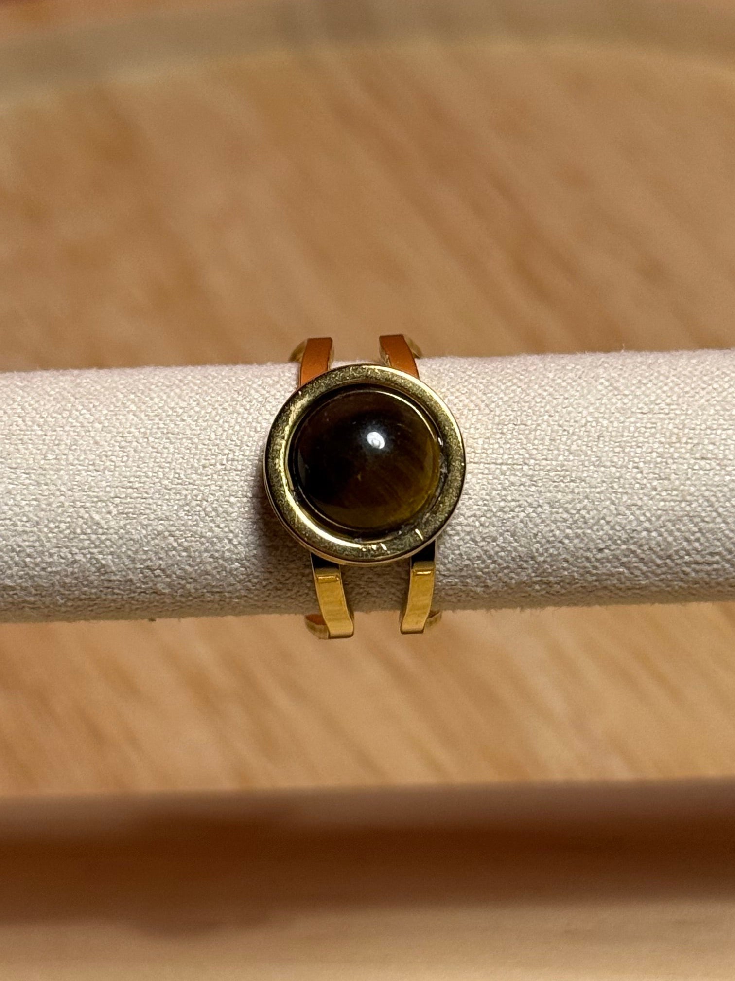 Bague Livia œil de tigre