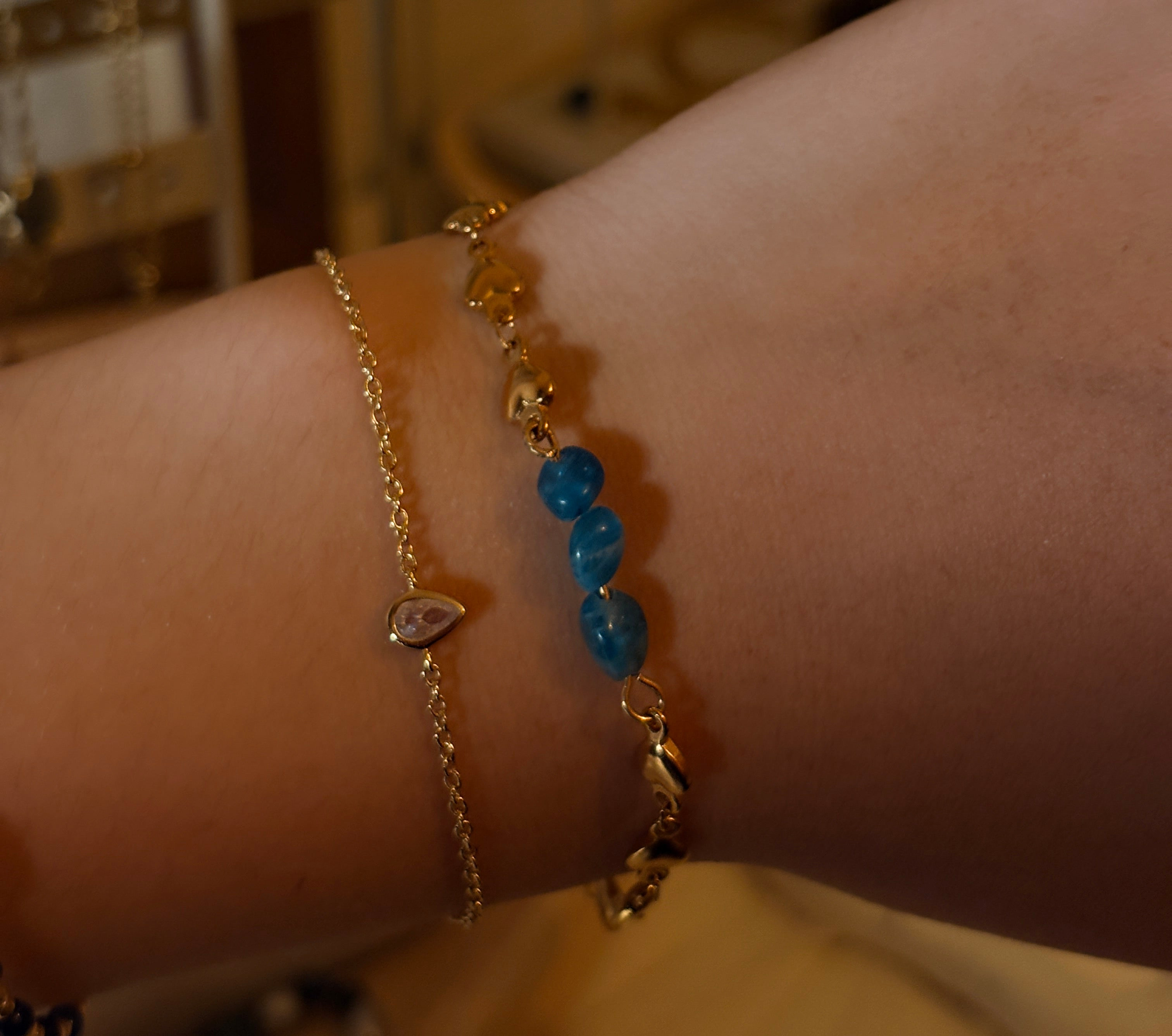 Bracelet en apatite