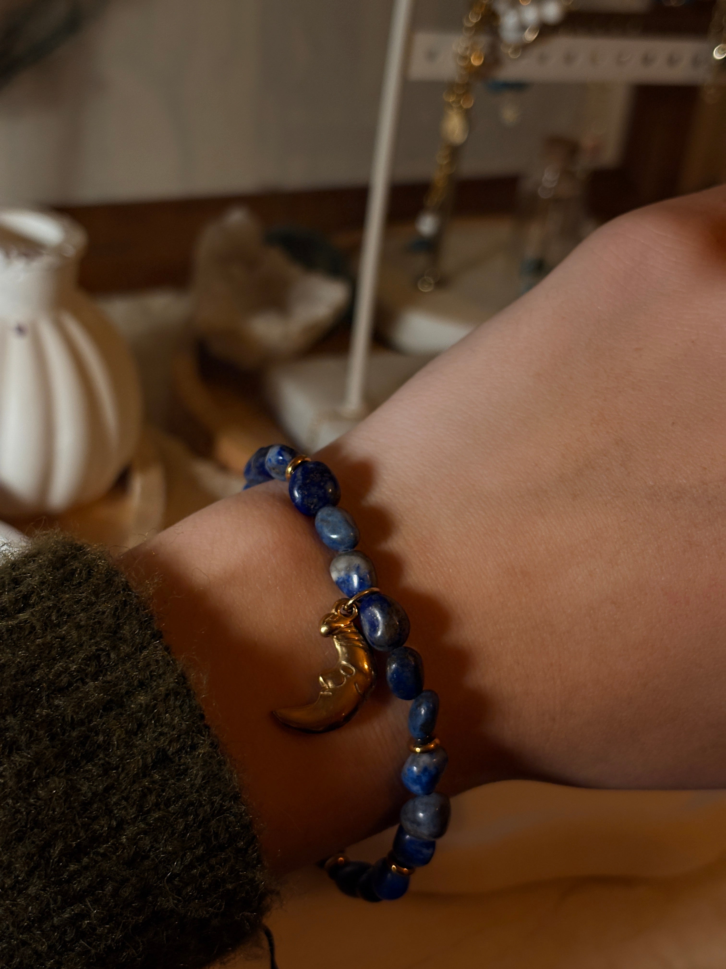 Bracelet Elisa lapis lazuli