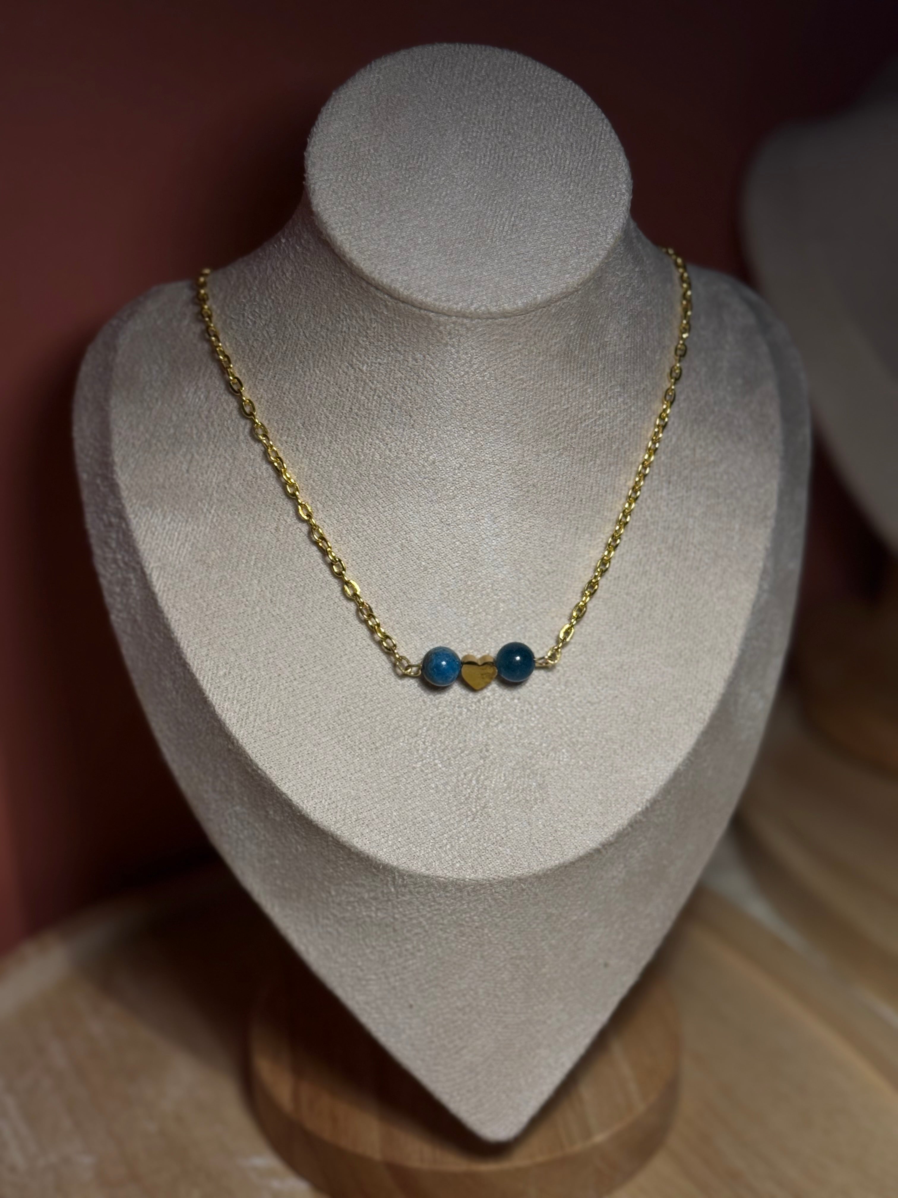 Collier Julia en Apatite