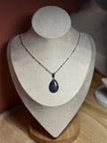 Collier goutte Sodalite