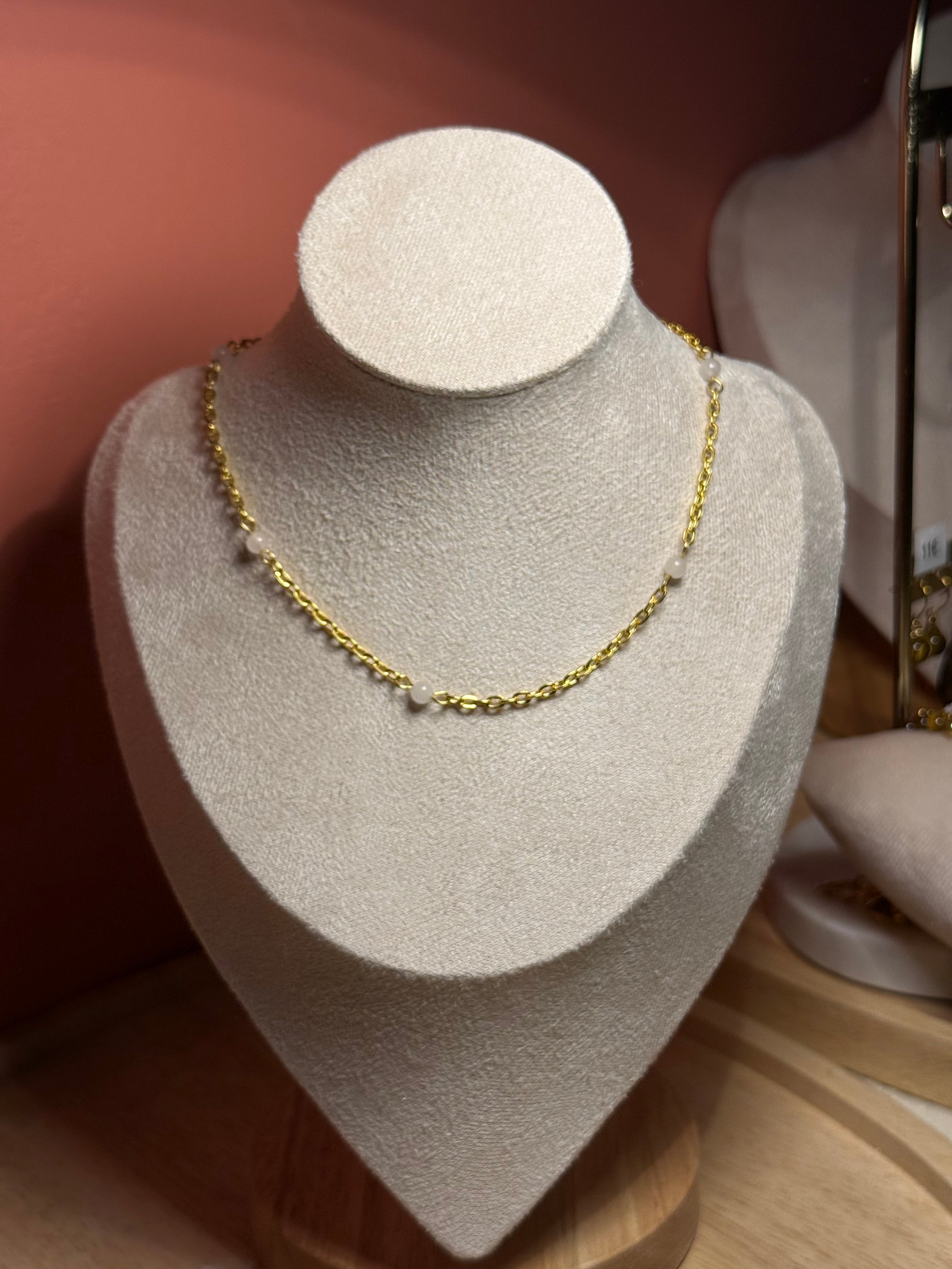 Collier Ludivine quartz