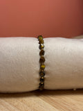 Bracelet cassandre en œil de tigre