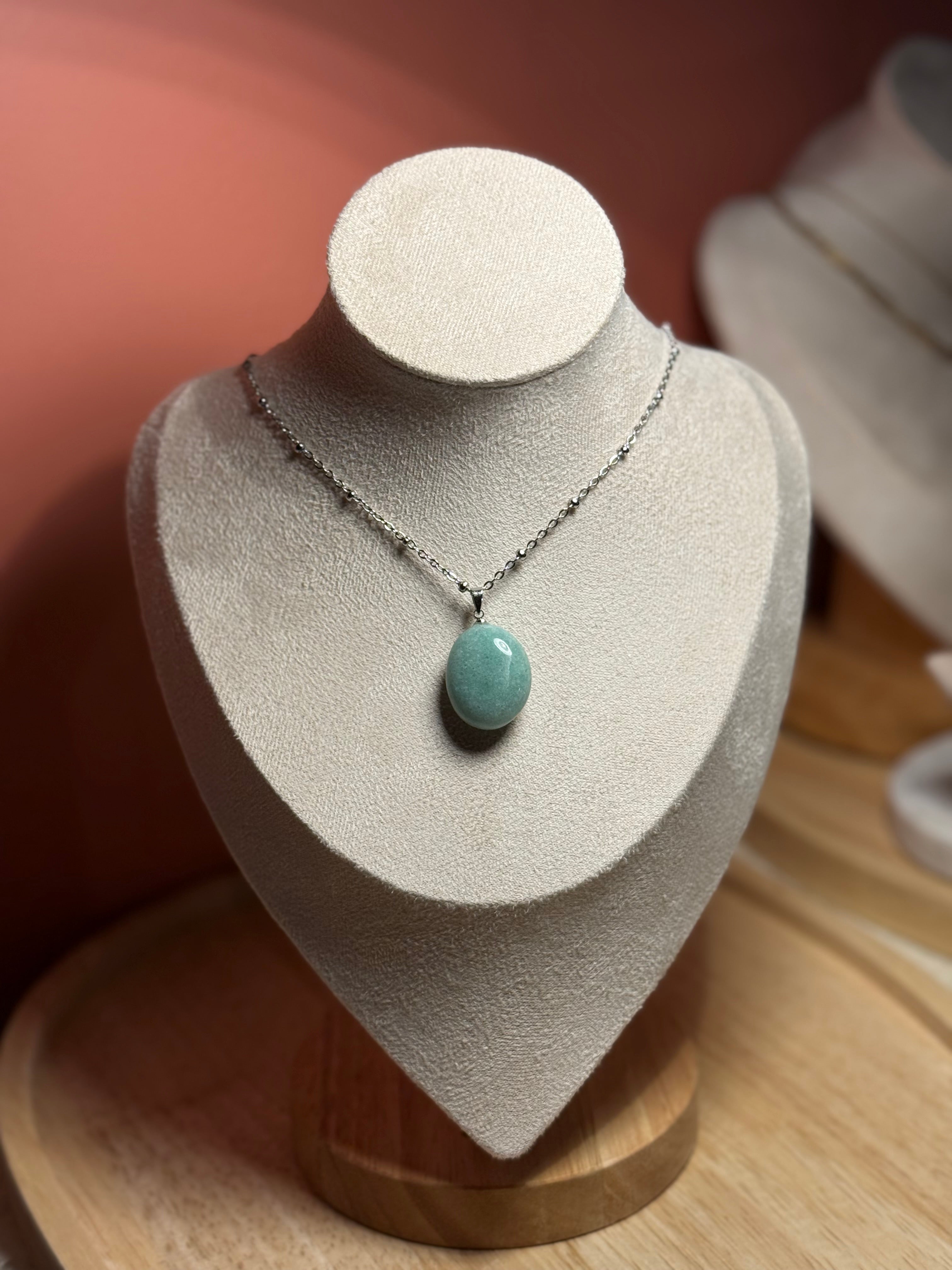 Collier Nina en aventurine