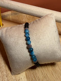 Bracelet Rachel en Apatite et tourmaline