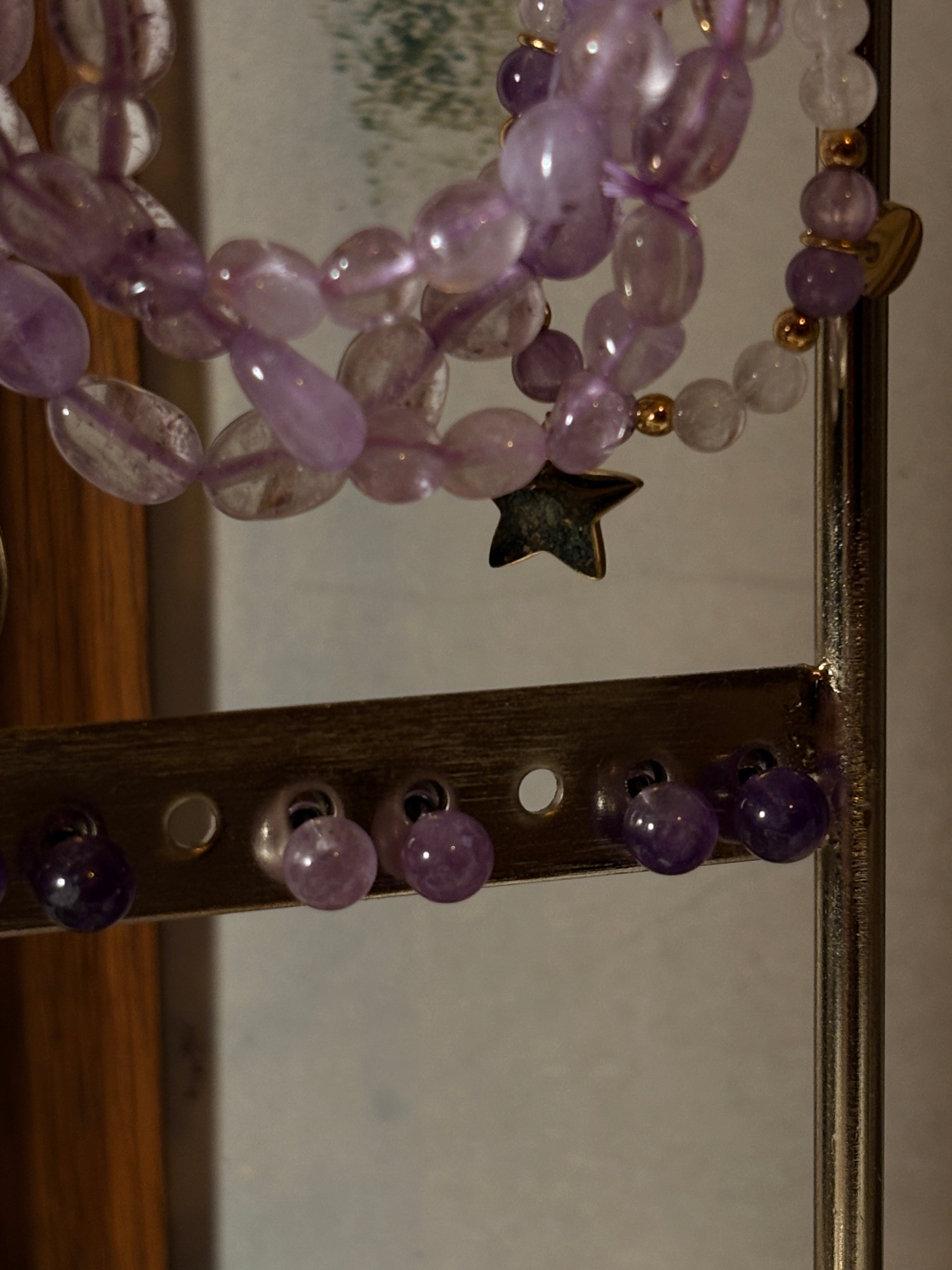 Boucle en améthyste