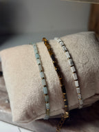 Bracelet Lina en œil de tigre