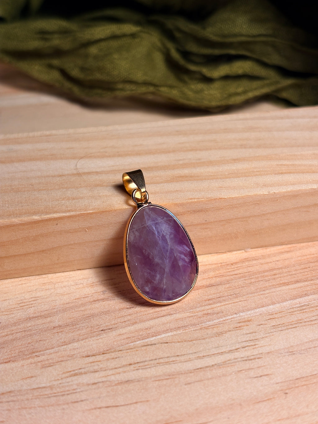 Collier Lise en obsidienne noir