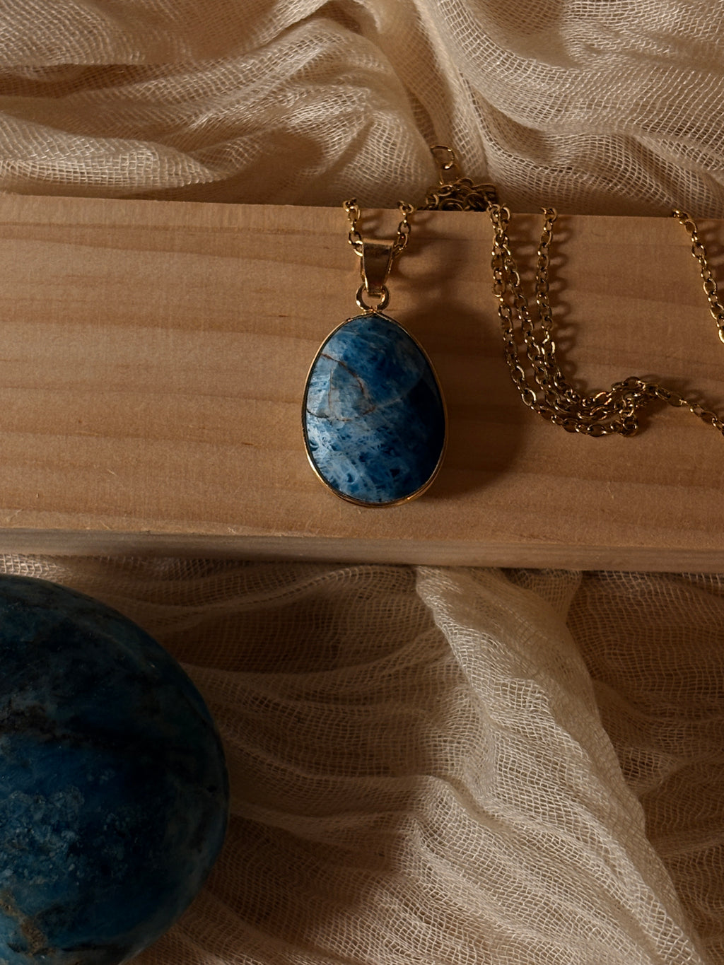 Collier  Lise en Apatite