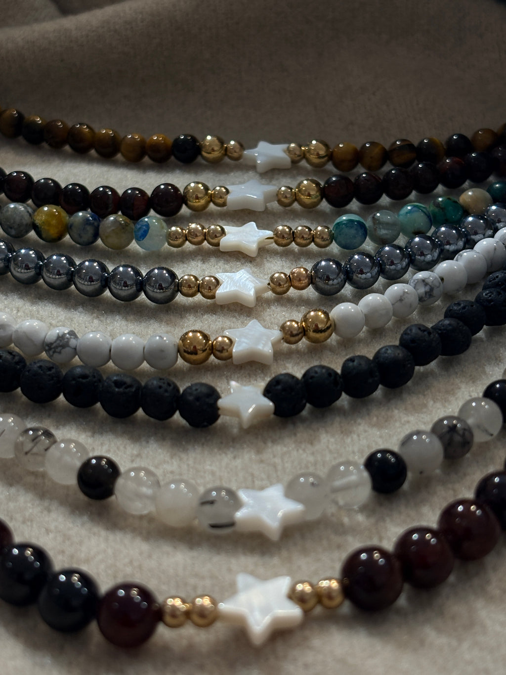 Bracelet stella œil de tigre